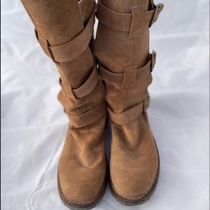 Fiorentini + Baker Suede Moto Boot